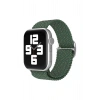 Mey İthalat®   Watch 38mm Star Kordon - Benekli Koyu Yeşil