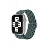Mey İthalat®   Watch 38mm Star Kordon - Zigzag Mavi-Yeşil