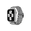 Mey İthalat®   Watch 38mm Star Kordon - Zigzag Siyah-Beyaz