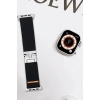 Mey İthalat®   Watch 42mm Forest Kumaş Kordon - Siyah