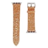 Mey İthalat®   Watch 42mm Starry Taşlı Kordon - Pudra