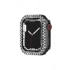 Mey İthalat®   Watch 42mm Taşlı Kasa - Siyah