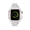 Mey İthalat®   Watch 45mm Metal Petek Kasalı Kordon - Gümüş
