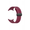 Mey İthalat®  Watch 7 Ultra KR418 Tender Silikon Kordon - Bordo