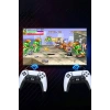 Mey İthalat®  Y5 64GB Android Dual Pad 4K Game Stick - Beyaz