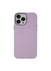 Apple iPhone 13 Pro Kılıf Asya Deri Silikon - Lila