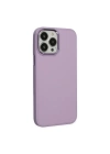 Apple iPhone 13 Pro Kılıf Asya Deri Silikon - Lila