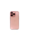 Apple iPhone 13 Pro Max Kılıf Armada Lensli Kapak - Rose Gold