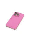 Apple iPhone 14 Pro Kılıf Armada Lensli Kapak - Pembe