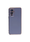 One Plus 9 Kılıf Volet Silikon - Mavi