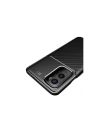 One Plus 9 Pro Kılıf Auto Focus Karbon Kapak - Siyah