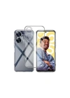 Realme C55 Kılıf Lüx Şeffaf Silikon