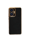 Realme C55 Kılıf Volet Silikon - Siyah