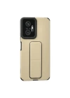 Xiaomi Redmi Note 10 Pro Kılıf Mega Standlı Silikon - Gold
