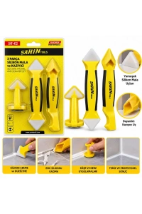 3PCS SİLİKON - MALA - DERZ KAZIYICI SET (5468)