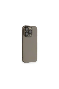 Apple iPhone 13 Pro Kılıf Armada Lensli Kapak - Siyah