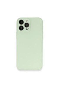 Apple iPhone 13 Pro Max Kılıf Puma Silikon - Açık Yeşil