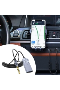 BiiShe® Araba için Bluetooth Aux Alıcısı Wireless Araç Kiti