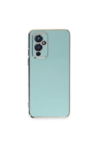 One Plus 9 Kılıf Volet Silikon - Açık Yeşil