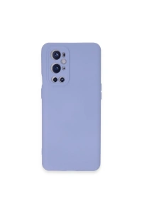 One Plus 9 Pro Kılıf Nano içi Kadife Silikon - Mavi