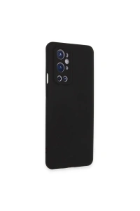 One Plus 9 Pro Kılıf Nano içi Kadife Silikon - Siyah