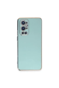 One Plus 9 Pro Kılıf Volet Silikon - Açık Yeşil