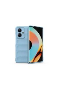 Realme 10 Pro 5G Kılıf Optimum Silikon - Sky Blue