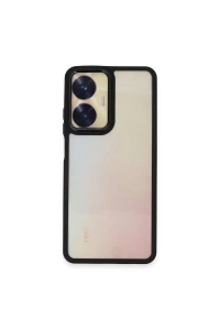 Realme C55 Kılıf Dora Kapak - Siyah