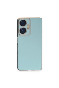 Realme C55 Kılıf Volet Silikon - Açık Yeşil
