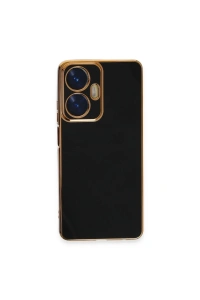 Realme C55 Kılıf Volet Silikon - Siyah