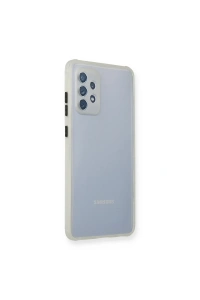 Samsung Galaxy A72 Kılıf Miami Şeffaf Silikon - Şeffaf