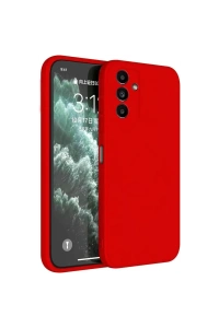 Samsung Galaxy S23 FE Kılıf First Silikon - Kırmızı