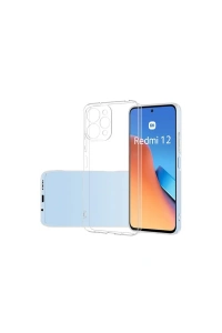 Xiaomi Redmi 12 Kılıf Lüx Şeffaf Silikon