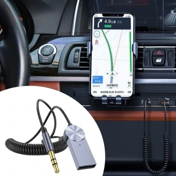 BiiShe® Araba için Bluetooth Aux Alıcısı Wireless Araç Kiti
