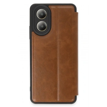 Mey İthalat®   A38 Kılıf Flip Cover - Taba