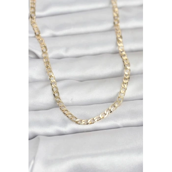Mey İthalat® CM 14K Gold Renk Zincir Model 60 cm Kadın Kolye