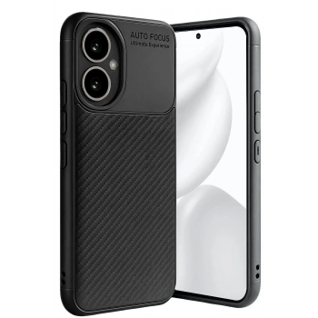 Mey İthalat®  Honor 400 Kılıf Auto Focus Karbon Kapak - Siyah