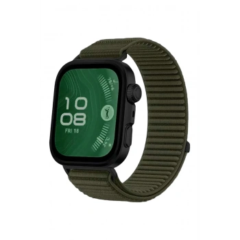 Mey İthalat®  Huawei Fit 4 Braid Kordon - Koyu Yeşil