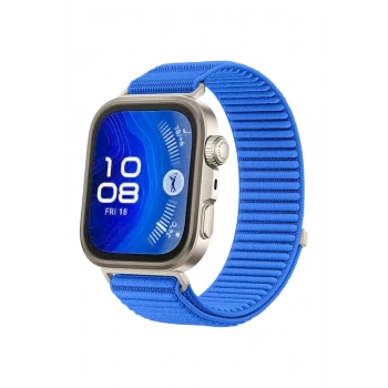 Mey İthalat®  Huawei Fit 4 Braid Kordon - Mavi