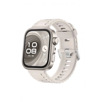 Mey İthalat®  Huawei Fit 4 Nova Silikon Kordon - Bej