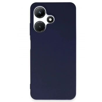 Mey İthalat®  İnfinix Hot 30i Kılıf First Silikon - Lacivert