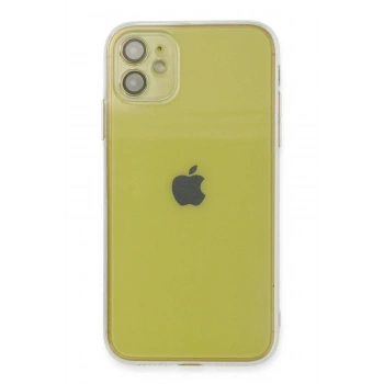Mey İthalat®  iPhone 12 Kılıf Fly Lens Silikon - Şeffaf