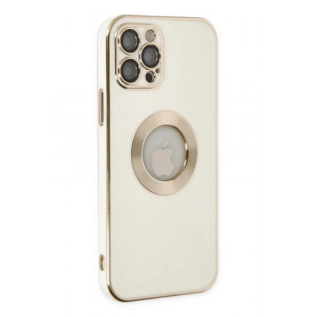 Mey İthalat®  iPhone 12 Pro Kılıf Store Silikon - Beyaz