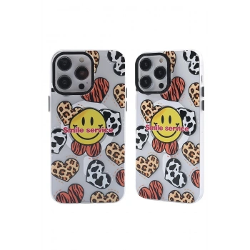 Mey İthalat®  iPhone 12 Pro Max Kılıf Apollo Magneticsafe Desenli Kapak - Apollo Şeffaf - 2