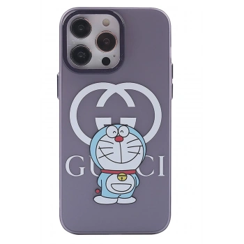 Mey İthalat®  iPhone 13 Pro Kılıf  Desenli Kapak -  Mor - 3