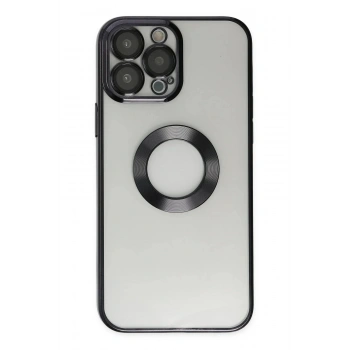 Mey İthalat®  iPhone 13 Pro Kılıf Slot Silikon - Siyah