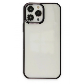 Mey İthalat®  iPhone 13 Pro Max Kılıf Element Silikon - Siyah