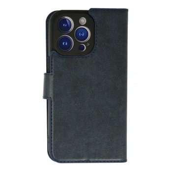 Mey İthalat®  iPhone 13 Pro Max Kılıf Trend S Plus Kapaklı Kılıf - Lacivert