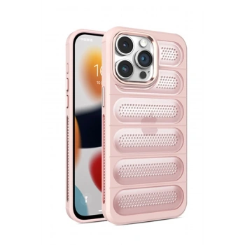 Mey İthalat®  iPhone 14 Pro Kılıf Airmax Silikon Kapak - Pembe