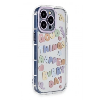 Mey İthalat®  iPhone 14 Pro Max Kılıf Reflexion Desenli Kapak - Desen 7